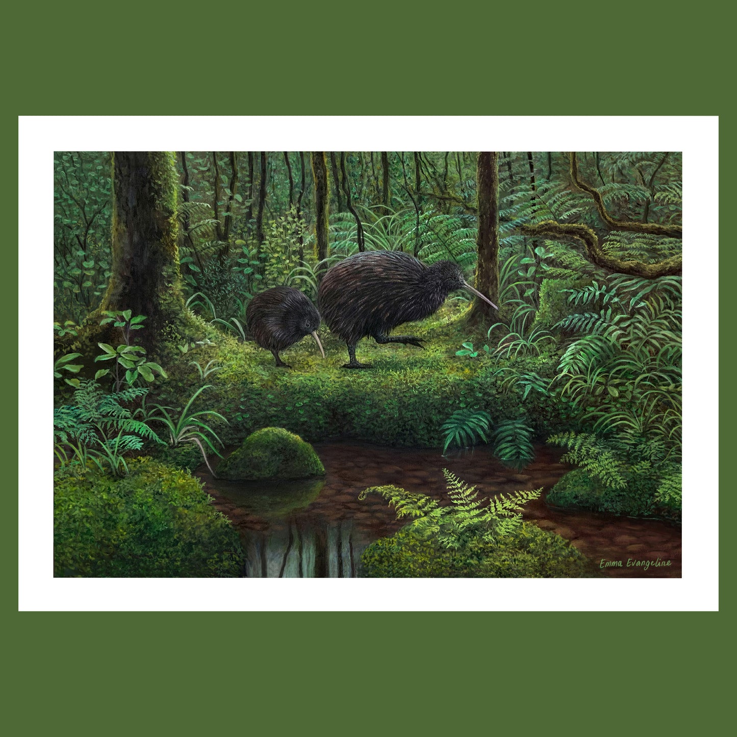 Kiwi In Coromandel - A4 Print