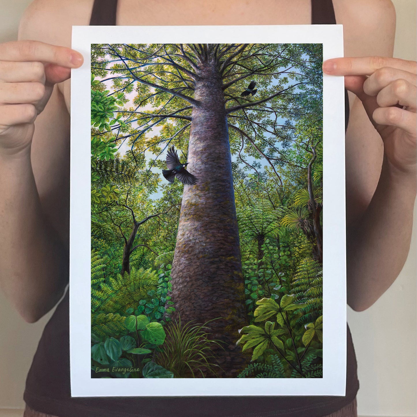 Beneath The Kauri - A4 Print