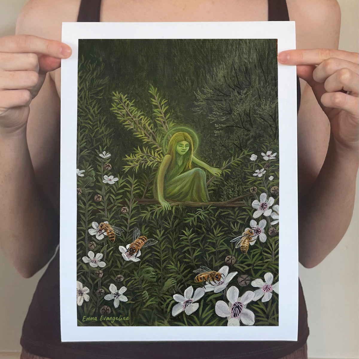 Mānuka Fairy - A4 Print