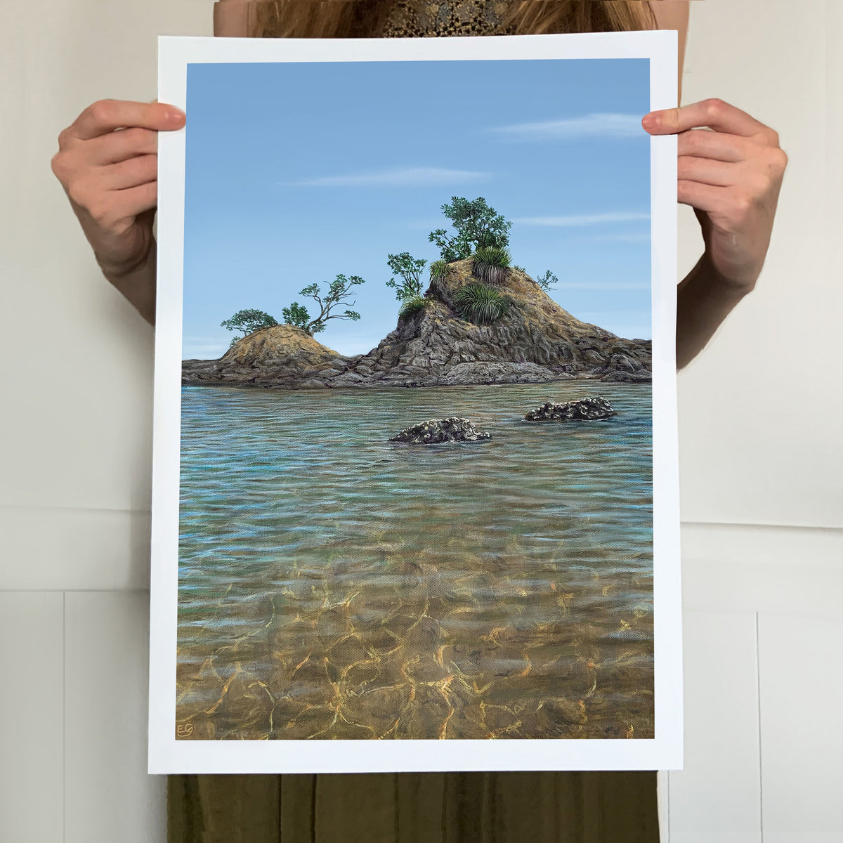 Kuaotunu Rocks - Paper Print