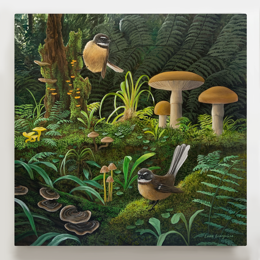 Fungi of the Forest | Original Painting