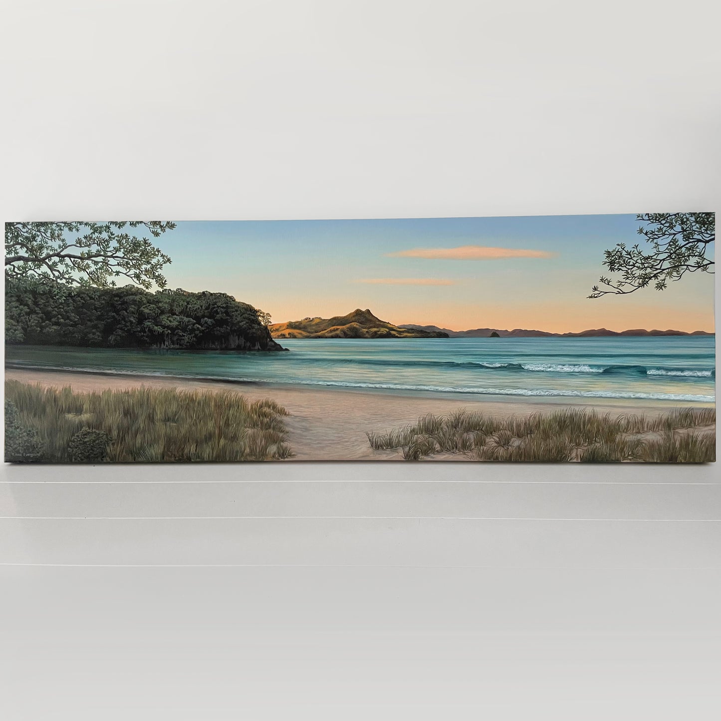 Cooks Beach Sunset - Canvas Print