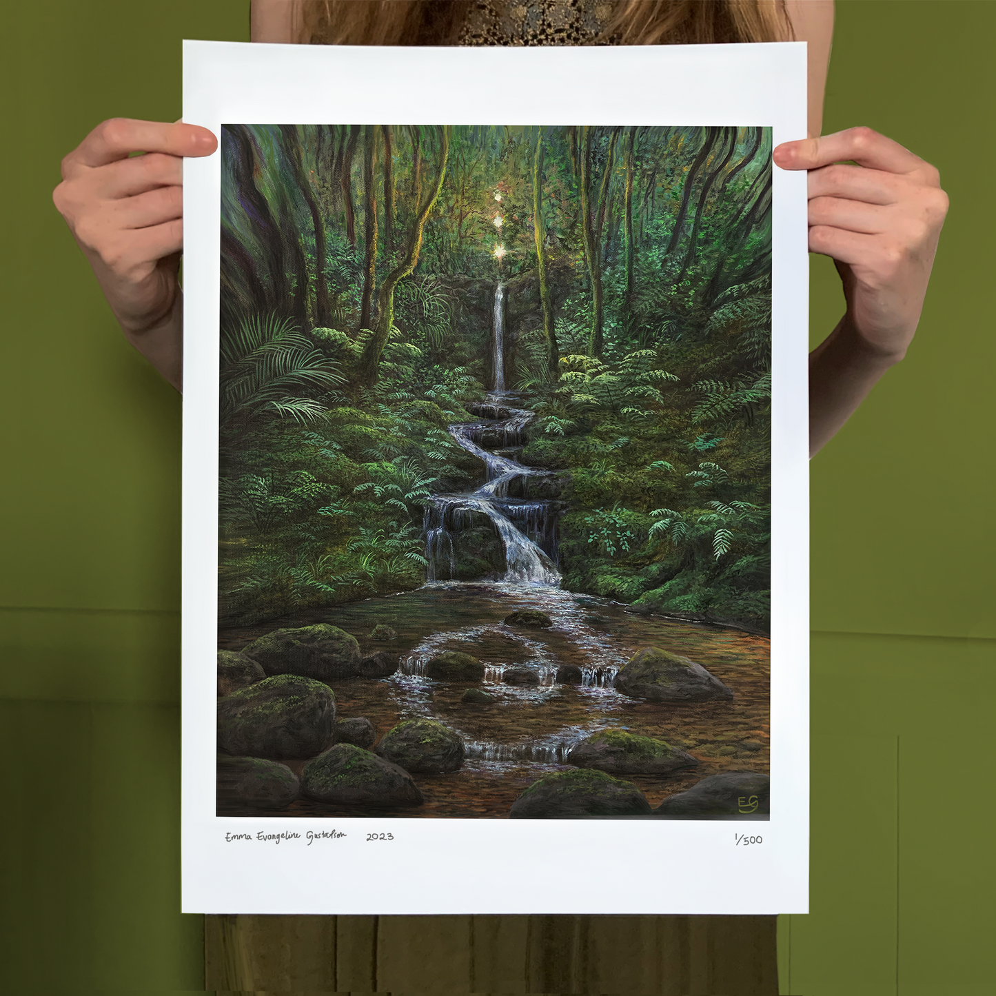 Small Unalome Landscape - A3 Print