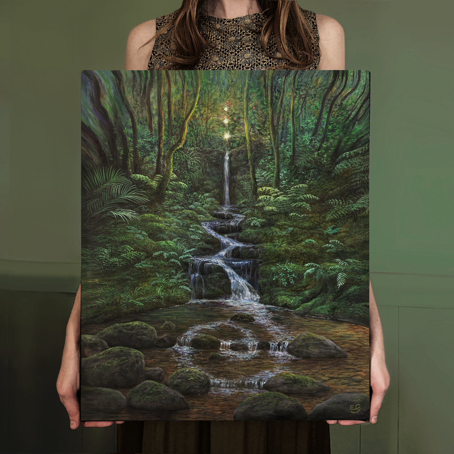 Unalome Landscape - Canvas Print