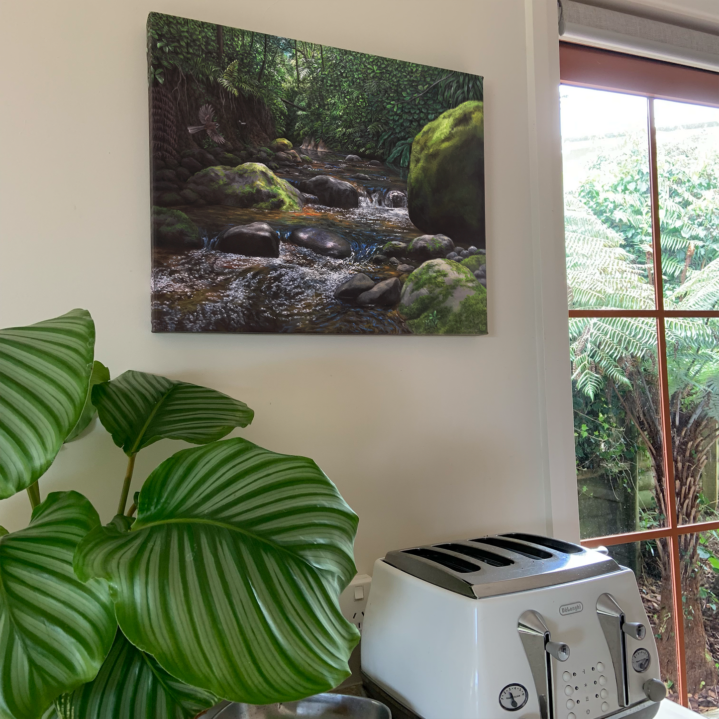 Driving Creek - Canvas Print