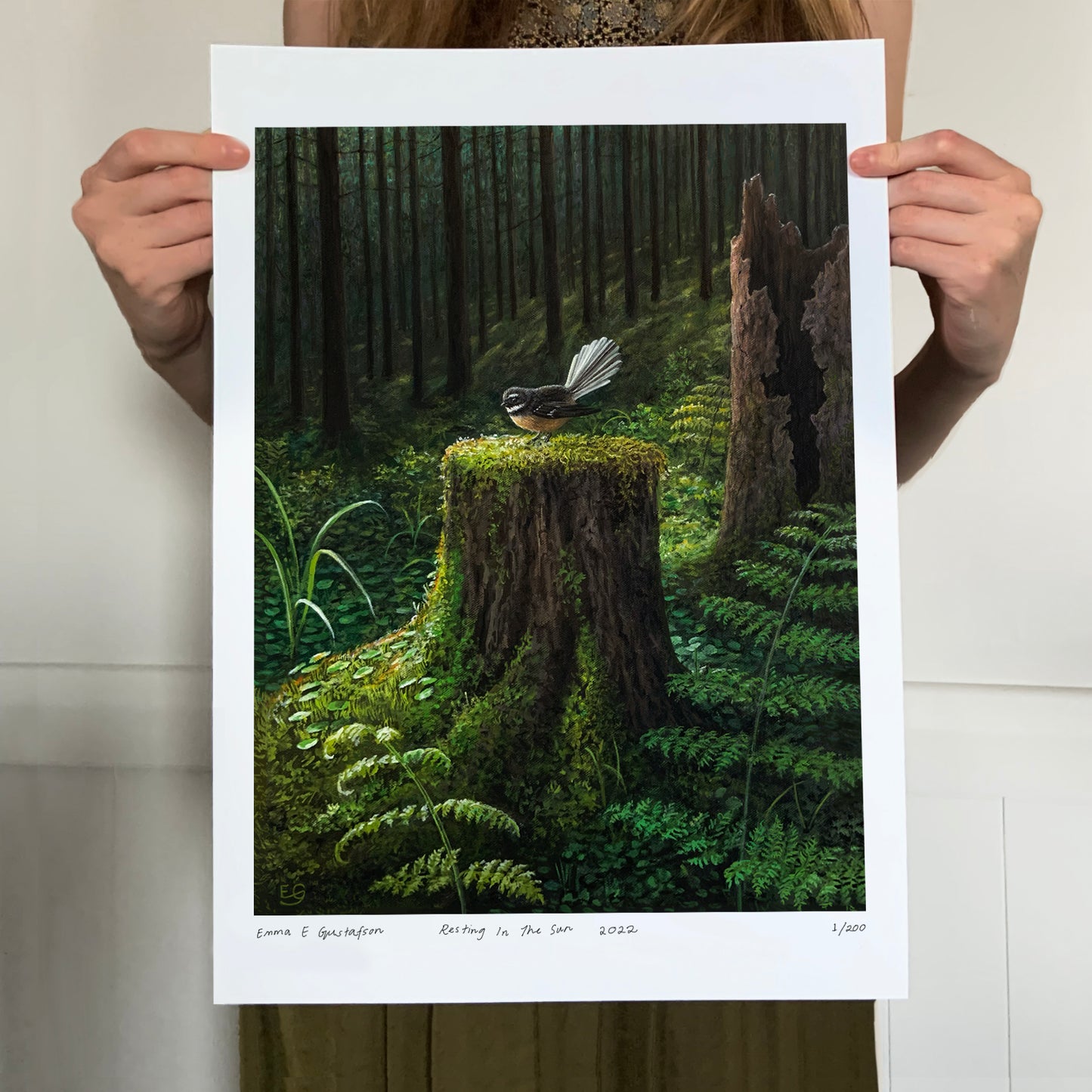 Resting In The Sun - A3 Print