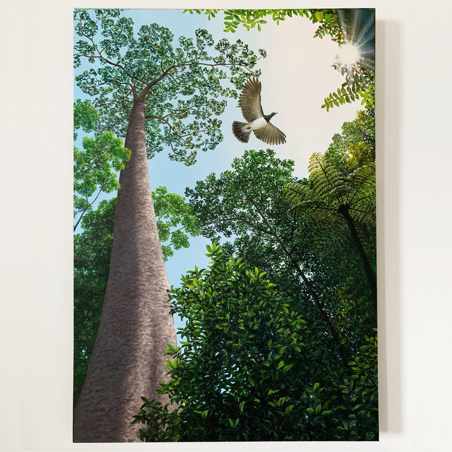 Into The Sun Canvas Print - 40cm x 60cm
