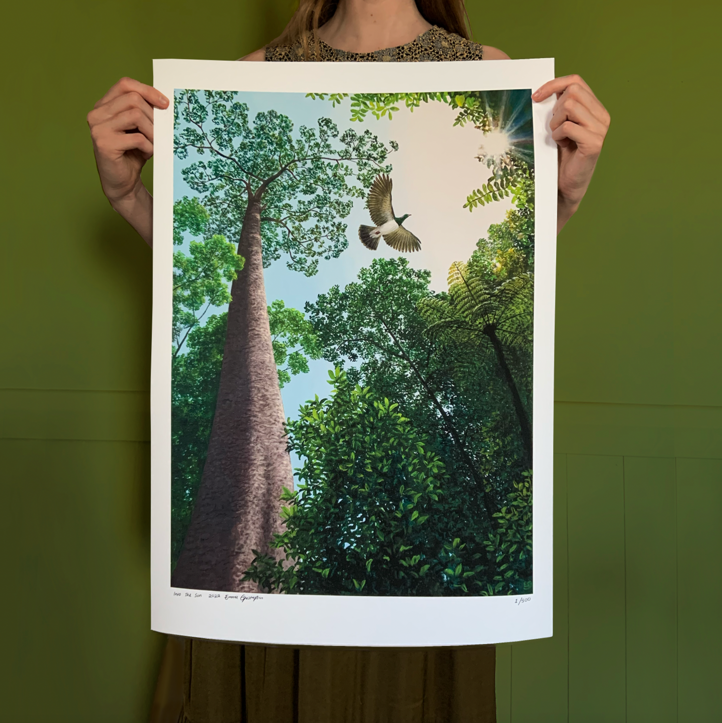 Into The Sun - A2 Print