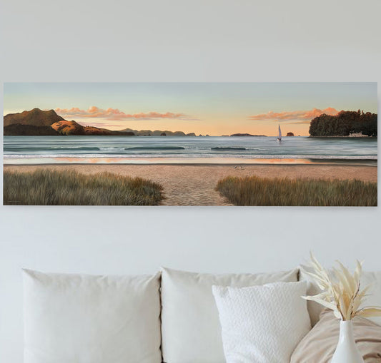 Buffalo Beach, Whitianga Sunset | Canvas Print
