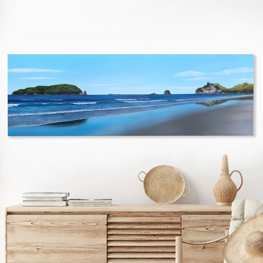 Hahei Panorama - Canvas Print