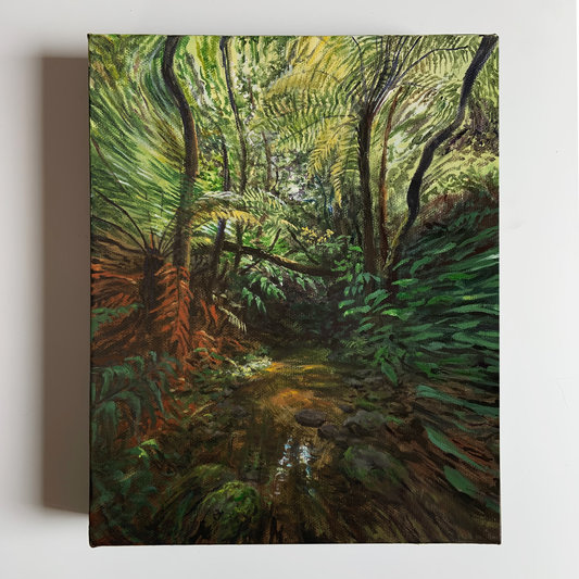 Psychedelic Creek Study | Original Painting