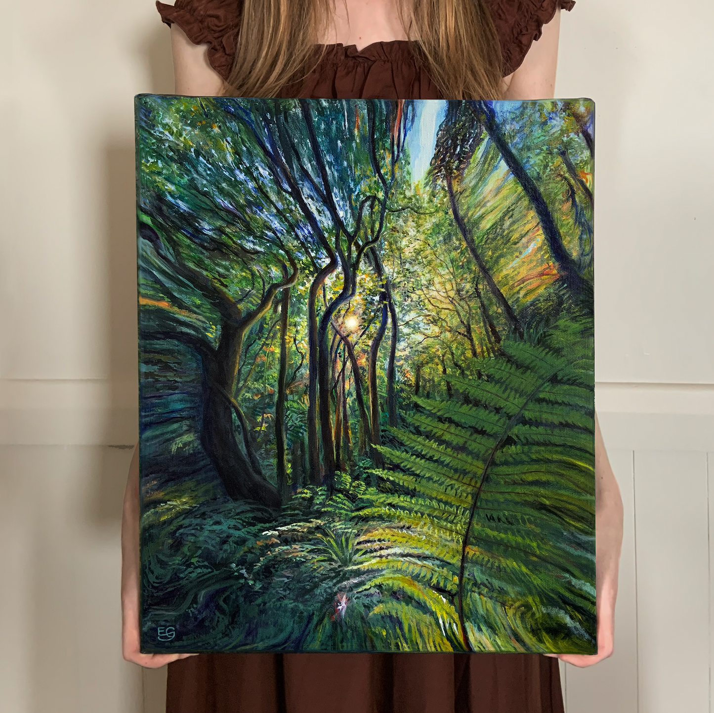 Psychedelic Forest - Canvas Print