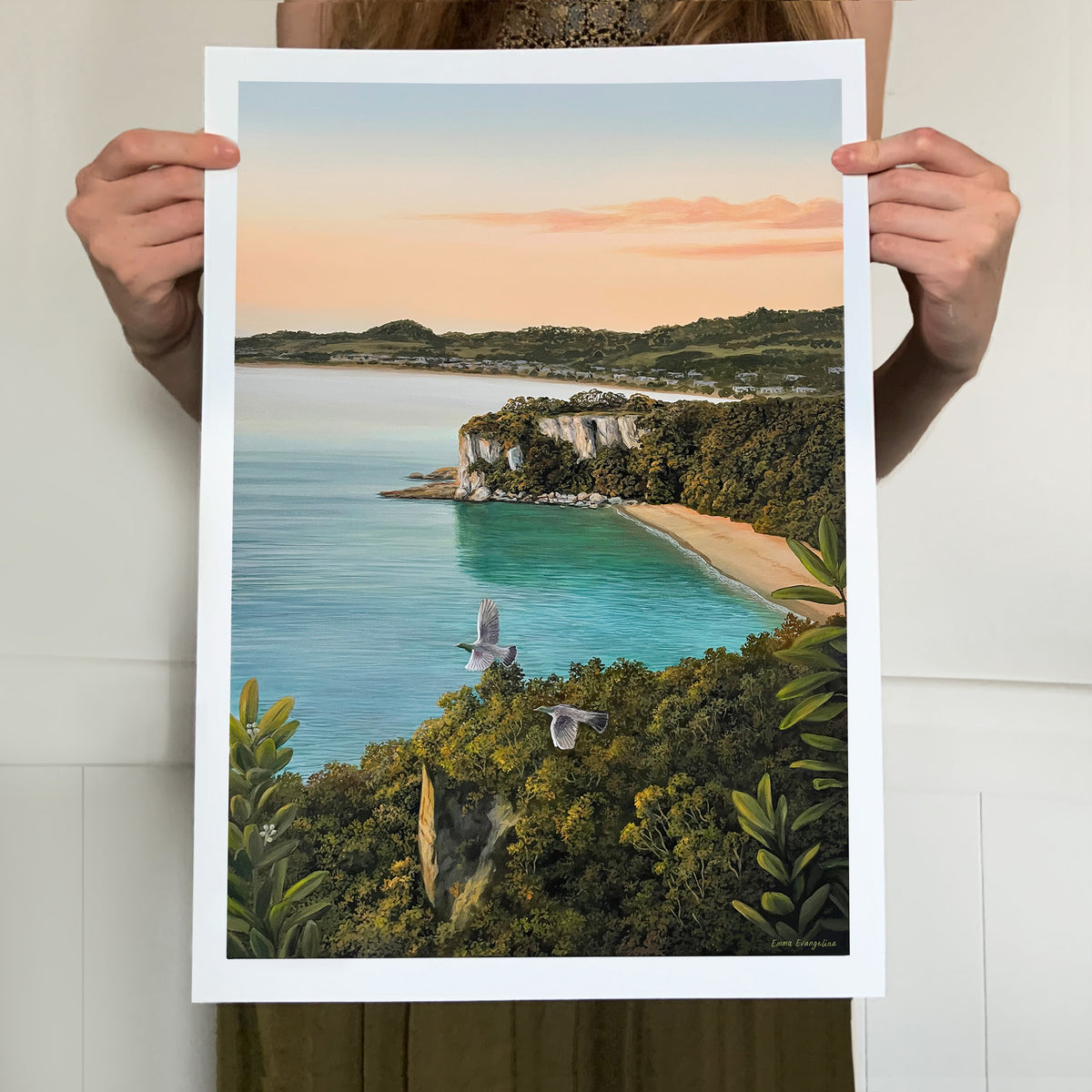 Lonely Bay | Shakespeare Reserve Lookout - Paper Print