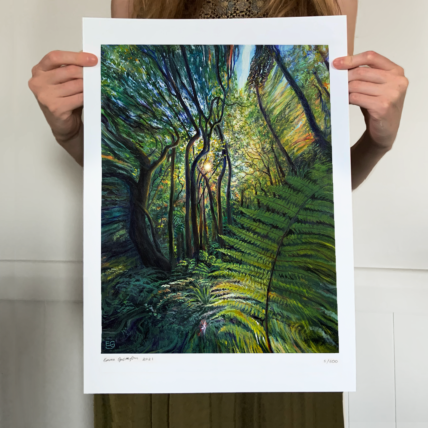 Psychedelic Forest - A3 Print