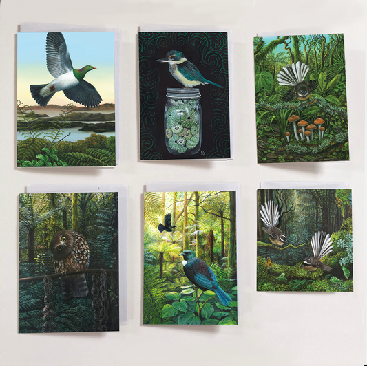 Native Bird Greeting Cards - Pack of 6