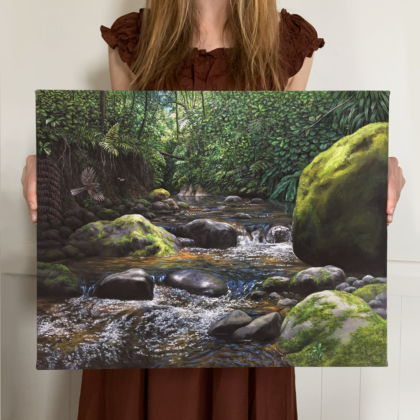Driving Creek - Canvas Print