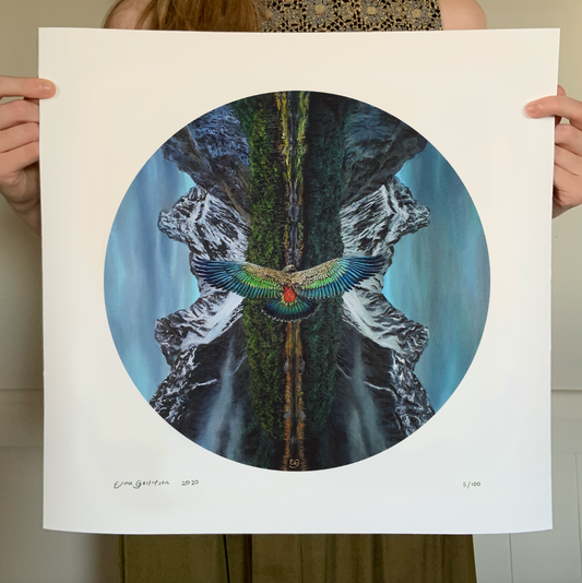Soaring Kea - Paper Print